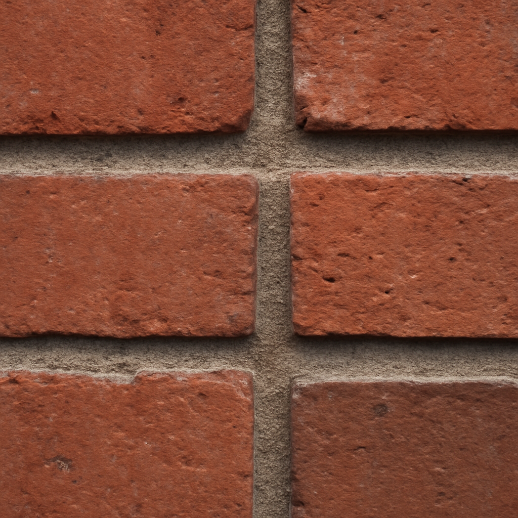 Verschillende voegsoorten op bakstenen muur - Artur Dec Borne