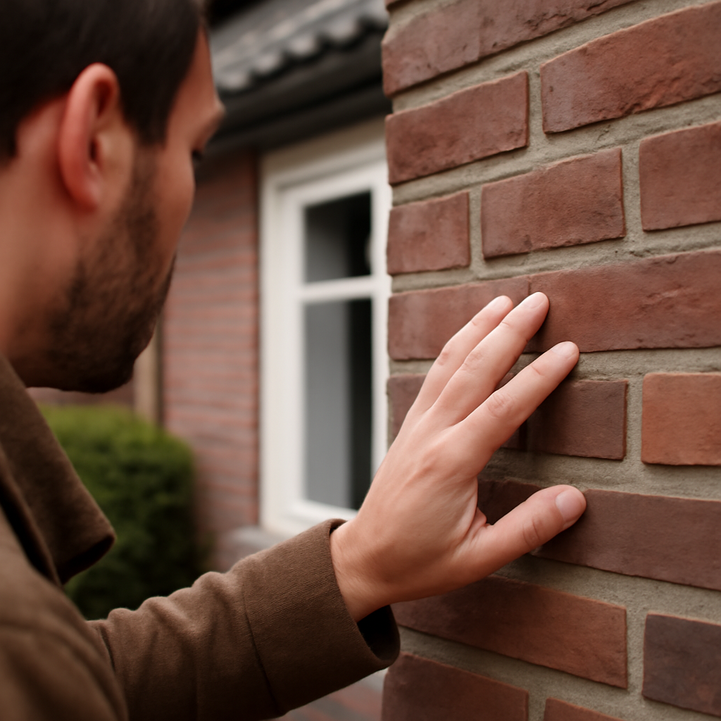 Voegwerk onderhoud inspectie door huiseigenaar - Artur Dec Borne